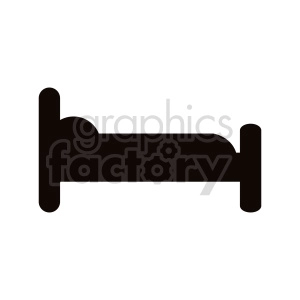 bed vector clipart