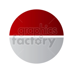 Indonesia flag vector graphic