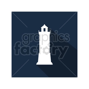 lighthouse vector graphic icon