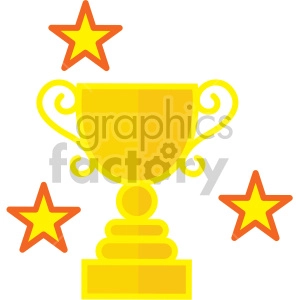 trophy award vector game art icons