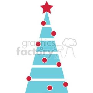 decorated Christmas tree design