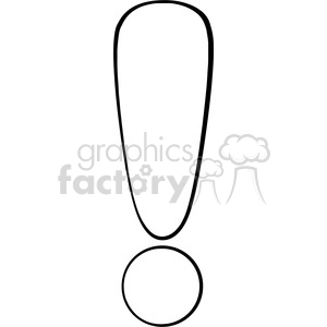 exclamation mark coloring page