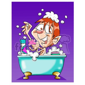 image of kid taking a bath nino duchandose