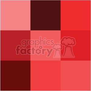 shades of red swatch