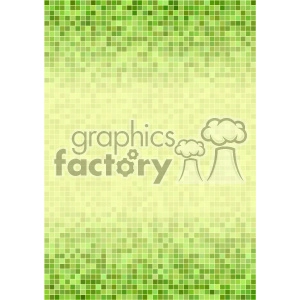 Green Gradient Mosaic Pattern Background