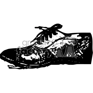 Black and White Shoe