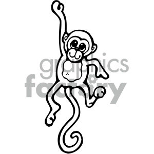 Cute Monkey Hanging