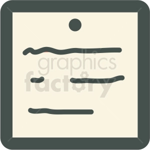 notepad vector icon