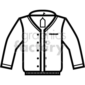 new clothing retail vector icons