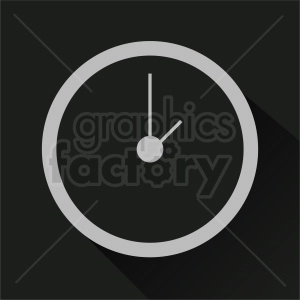 clock clipart design on square background