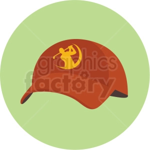 5 Golf hat clipart - Graphics Factory