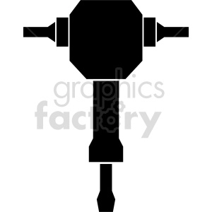 jack hammer vector icon graphic clipart
