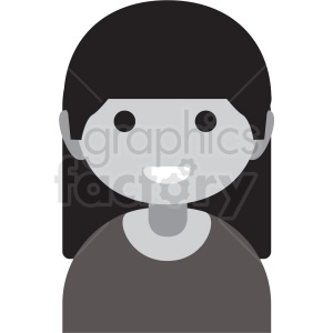 day of the dead female vector clipart