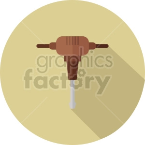 jack hammer vector icon graphic clipart 1