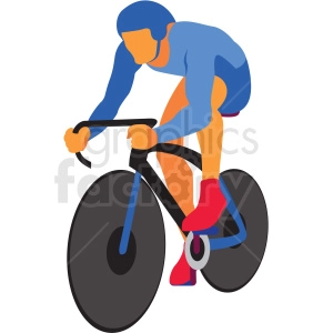 olympic bicycle vector clipart