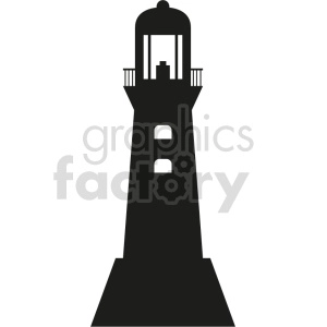 lighthouse outline clipart