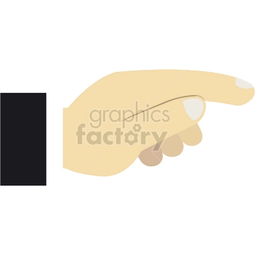 hand vector graphic clipart